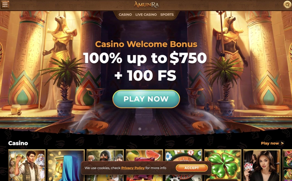 casino amunra bonus code